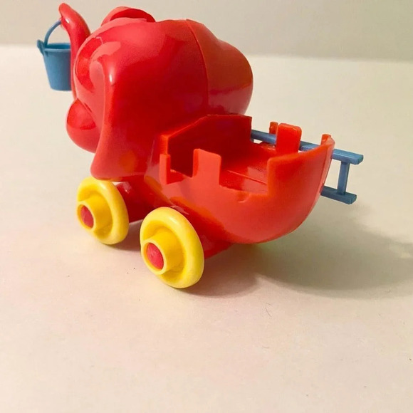 Vintage 1969 Mattel Upsy Downsy Flossy Glossy Doll Playset with Board Damaged - Picture 7 of 16